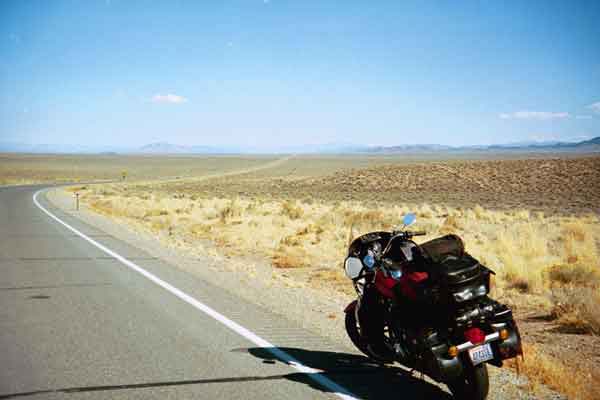 The loneliest highway in America.